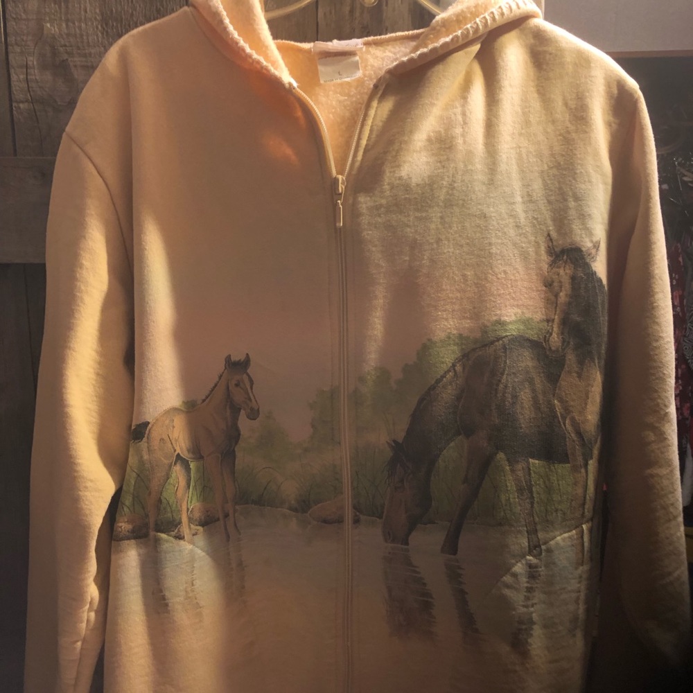Horse themed hoodie